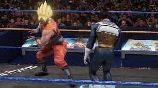 WWE 2K19 Goku vs Vegeta [upl. by Nyberg]