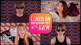 I Liked an Instagram Post with HAIM [upl. by Yeknarf]