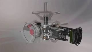 Rotork IQ3 Electric Actuator Inner Workings [upl. by Aihsi533]