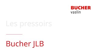 Pressoirs verticaux Bucher JLBAutomated Basket Press Bucher JLB [upl. by Yoc]