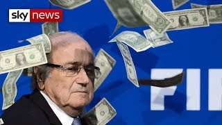 Sepp Blatter Has Money Thrown At Him By Lee Nelson [upl. by Ribak92]