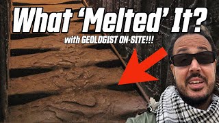 DENDERA quotMELTED STAIRCASEquot  GEOLOGIST EXPLAINS MELTED STEPS IN HATHOR TEMPLE DENDERA EGYPT [upl. by Benjy]