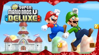 New Super Mario Bros U Deluxe ᴴᴰ Full Playthrough Warps 2Player [upl. by Augusta]