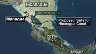 Canal to cut across Nicaragua [upl. by Einreb]