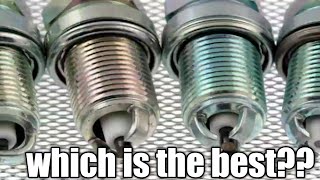 COPPER vs PLATINUM vs IRADIUM SPARK PLUGS  types of spark plugs [upl. by Aracahs606]