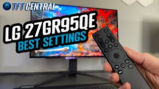 Best Settings you need  LG 27GR95QE 240Hz OLED Monitor [upl. by Mot]