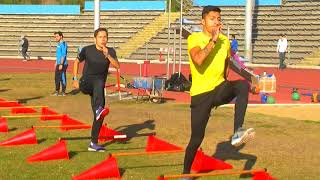 Entrenamientos de Atletismo  Técnicas de carrera [upl. by Symer]