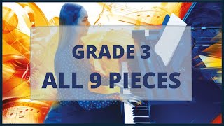 How to play ABRSM Piano Grade 3 Exam 2021 2022  All 9 Pieces tutorial [upl. by Fleeta]