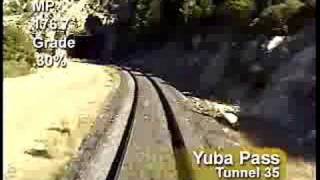 Cab Ride Over Donner Pass wwwbaproductionstvvideoproducts [upl. by Cristiona]