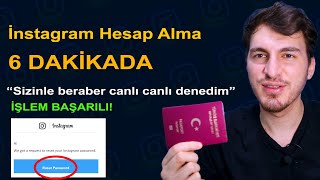 İnstagram Hesap Alma 6 DAKİKADA HESABI ELE GEÇİRİN 2020 Yeni Yöntem [upl. by Yrailih949]