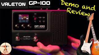 Valeton GP 100 demo and review with extensive sound test [upl. by Fine802]