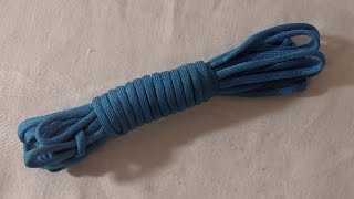 Learn A No Tangle Paracord Coil  WhyKnot [upl. by Atena]