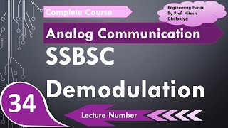 SSBSC Demodulation Basics Derivation Circuit Working Block Diagram amp Importance Explained [upl. by Ikkin]