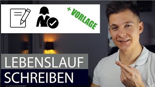 Lebenslauf  CV schreiben  meine Vorlage amp 10 Tipps [upl. by Schreibe]