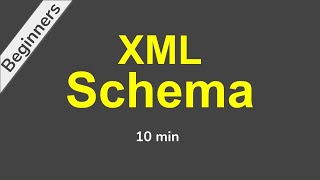 XML Schema XSD Beginner Tutorial with Demo [upl. by Eddy736]