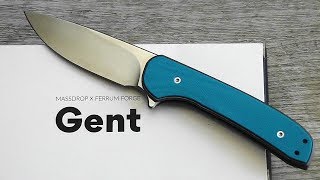 Massdrop X Ferrum Forge GENT  GENIAL [upl. by Oijres]