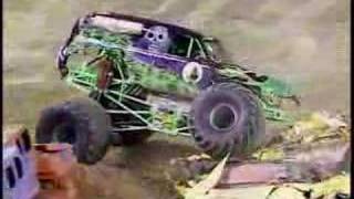 Monster Jam  Grave Digger Monster Truck Freestyle from St Louis [upl. by Newbill]