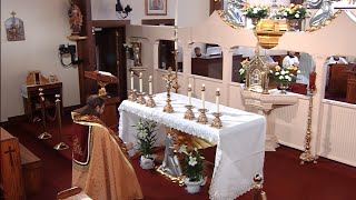 Holy Mass begins at 8 am ET  followed by the Holy Rosary [upl. by Maryjane]