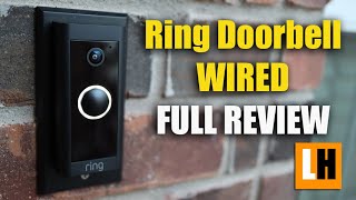 Ring Video Doorbell Wired Review 2021  Unboxing Features Setup Installation Video Audio Quality [upl. by Chantalle333]