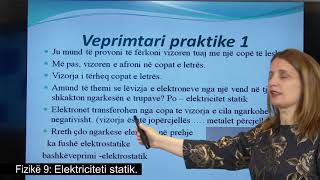 Fizikë 9  Elektriciteti statik [upl. by Katz]