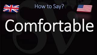 How to Pronounce Comfortable CORRECTLY English American Pronunciation [upl. by Pearl]