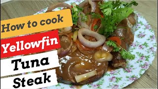 How to cook Yellowfin Tuna Steak [upl. by Jeth]