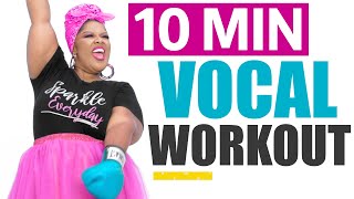 10 Minute Daily VOCAL WORKOUT Vocal Exercise subtitles [upl. by Samaria]