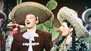 PEDRO INFANTE Y LIBERTAD LAMARQUE  GUADALAJARA A COLORES [upl. by Wenz]