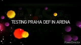 Praha test againts F rank Lushen  Summoners War [upl. by Eixid6]