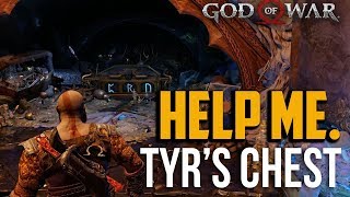 God of War PS4  Tyrs Vault Chest Seals Locations CRN 3 Magic Ruins [upl. by Guinevere]