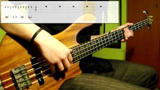 Bruno Mars  Treasure Bass Cover Play Along Tabs In Video [upl. by Gabor84]