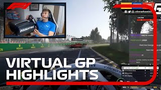 F1 Esports Virtual Grand Prix Highlights  Aramco [upl. by Phiona378]