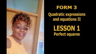 Quadratic Expressions amp Equations [upl. by Yarvis]