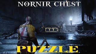 God Of War Nornir Chest Puzzle  Midgard  Inside The Mountain [upl. by Riki93]