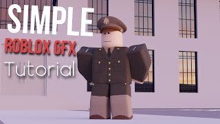 Simple Roblox GFX Tutorial with 3D clothing  Blender 2910 [upl. by Nodyroc57]