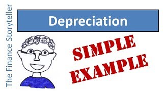 Depreciation simple explanation [upl. by Oizirbaf]