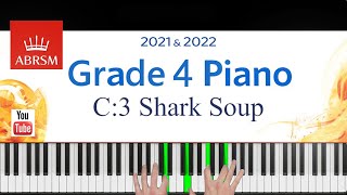 ABRSM 20212022 Grade 4 C3 Shark Soup  Sam Wedgwood Piano exam piece [upl. by Norabal]