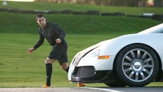 Cristiano Ronaldo vs Bugatti Veyron [upl. by Quita]