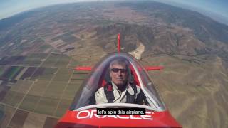 Aerobatic Champion Demonstrates Loops and Spins [upl. by Sparhawk594]