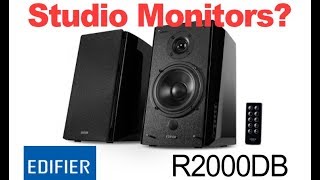 Edifier R2000DB desktop bluetooth speakers review as Studio Monitors [upl. by Gretal]