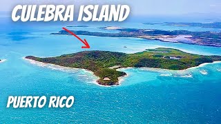 CULEBRA  PARADISE IN PUERTO RICO with WORLDS BEST BEACH  PLAYA FLAMENCO 2025 [upl. by Riess]