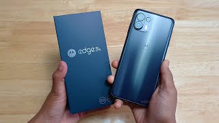 Motorola Edge 20 Lite Unboxing amp Walkthrough [upl. by Anuat]