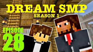 JSchlatts Visit  Dream SMP Season 1 Ep 28 [upl. by Nosde]