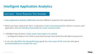 Citrix Application Delivery Management ADM  Intelligent Application Analytics [upl. by Ahsineg]