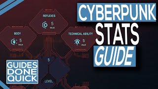 Cyberpunk 2077 Stat Guide [upl. by Yrellav]