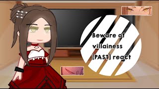 Beware of villainess  PAST  react [upl. by Hsital]