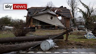 Deadly Tennessee tornadoes the search for survivors [upl. by Mur]