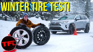 AllSeason Vs AllWeather Vs Snow Tire Youll Be SHOCKED How Different They Are In The Snow [upl. by Honora]