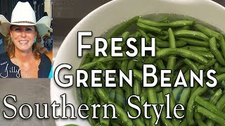 Fresh Green Bean Recipe  Southern Style [upl. by Enirroc]