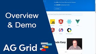 agGrid  The Best JavaScript Grid in the World [upl. by Ortiz407]